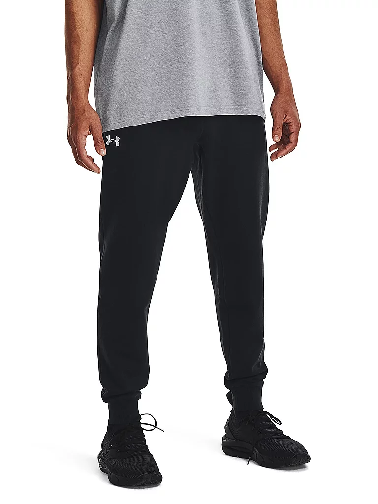 UNDER ARMOUR Herren Jogginghose UA Rival Fleece schwarz | S — Bild 3